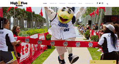 Desktop Screenshot of highfiveevents.com
